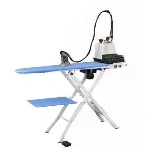 Hot sell iron table complet with steam generator and iron folding universal ironing table