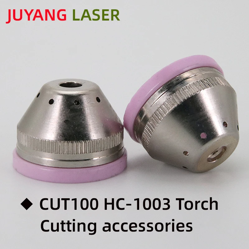 HC-1003 Plasma Cutting Consumables Fit For CUT-100 132110  LGK-100 cutting Nozzle Copper Protective Cap 133210 Electrode 131010