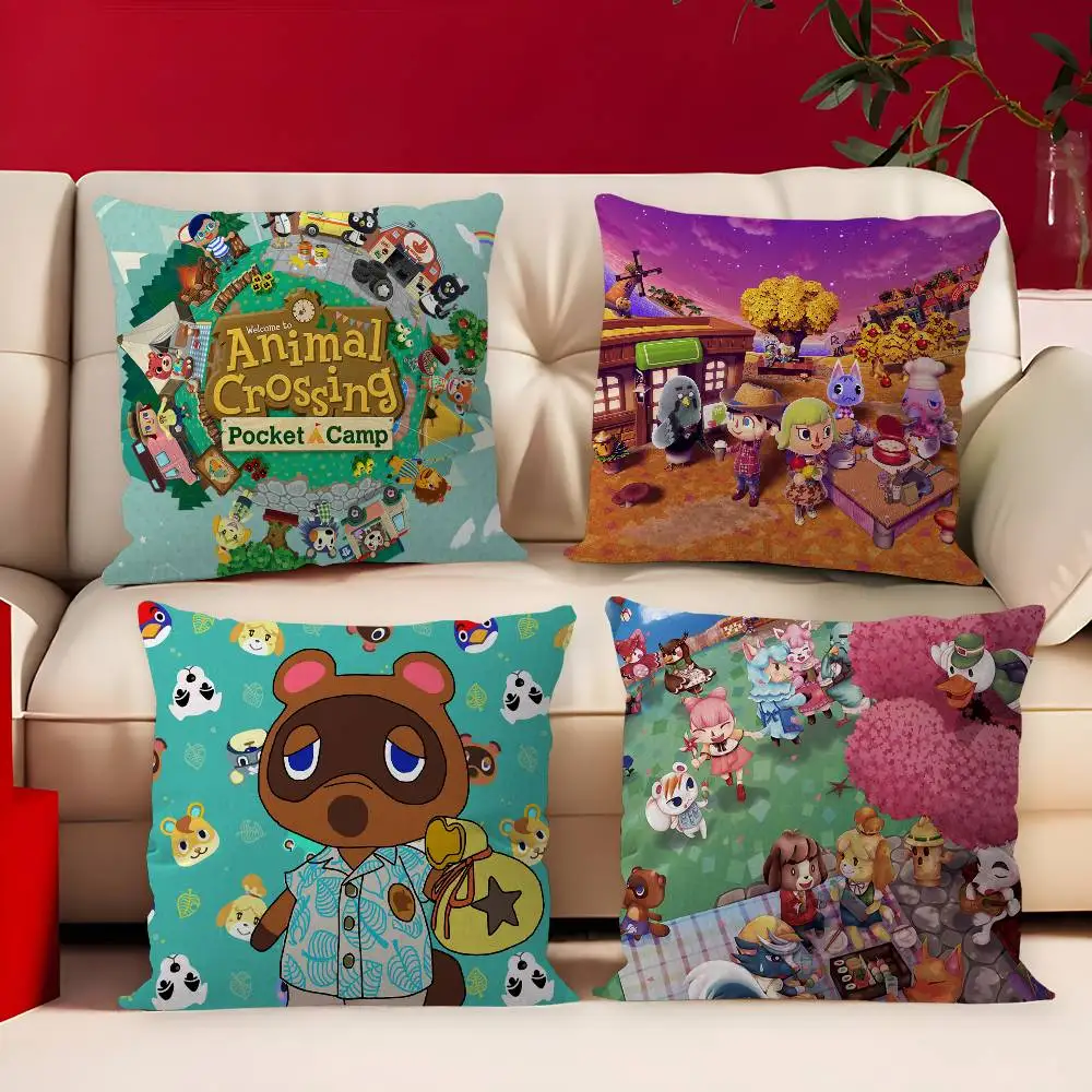 A-Animals-C-Crossings Cushion Cover Car Throw Pillow Case For Sofa Car Christmas Gift 40x40cm 45x45cm