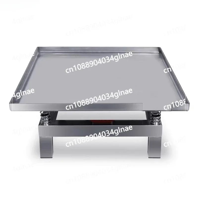 50x50CM Concrete Vibrating Table Vibration Test Bench Test Block Vibration Platform Stainless Steel Mini Vibration Table 220V