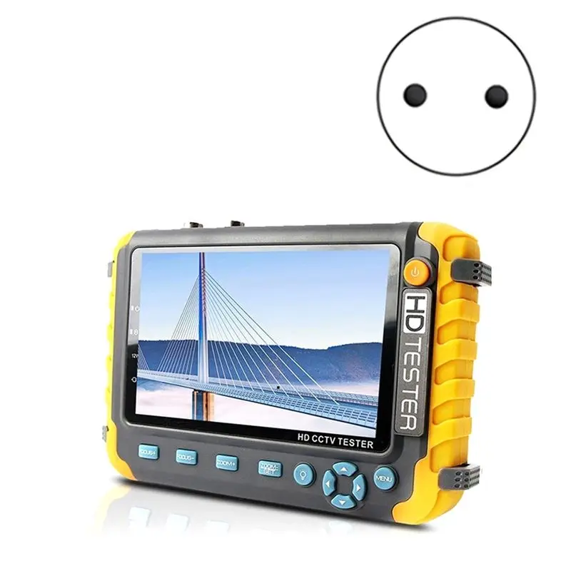 BTLIFE-8MP CCTV Security Camera Tester IV8W 5Inch CCTV Monitor AHD/CVI/TVI CVBS Analog Camera Tester Cameras Tester HD