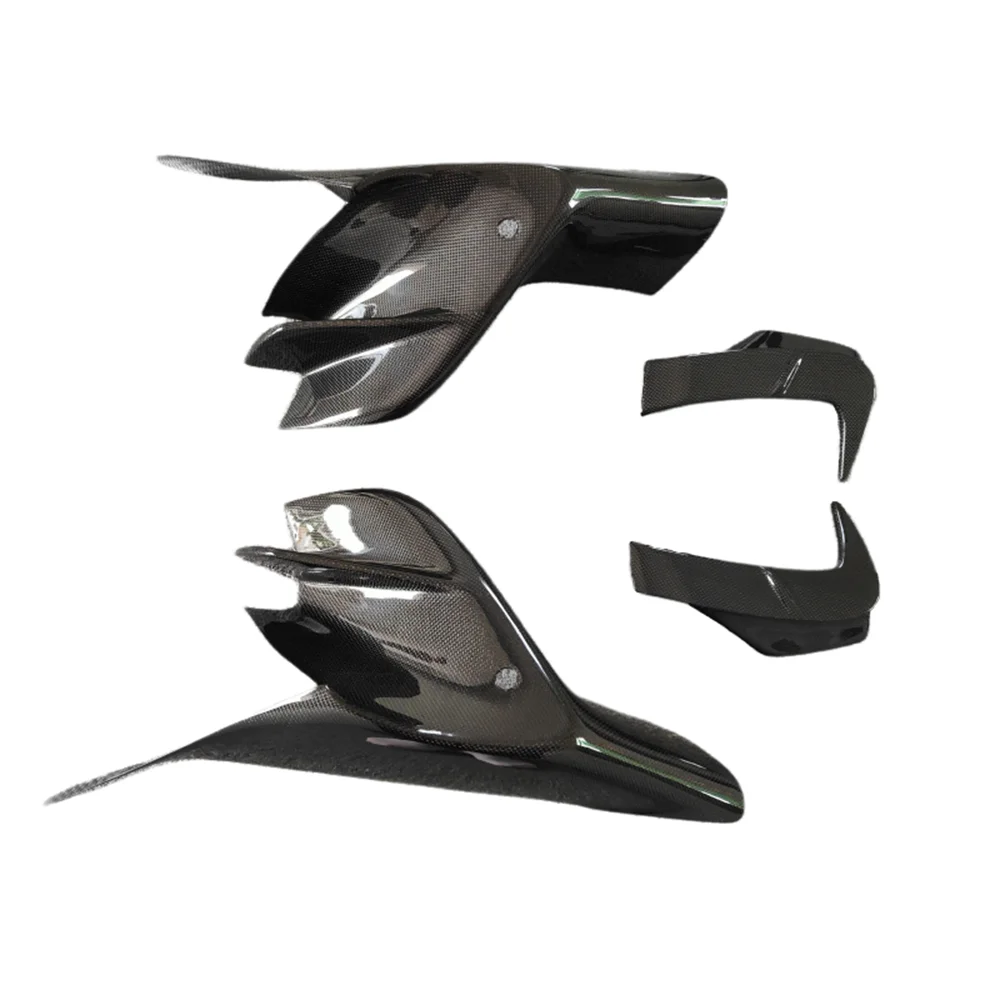 

Dry Carbon Fiber M-style Body Kit for Ferrari F8 Front Splitter and Front air Intake Automotive Parts