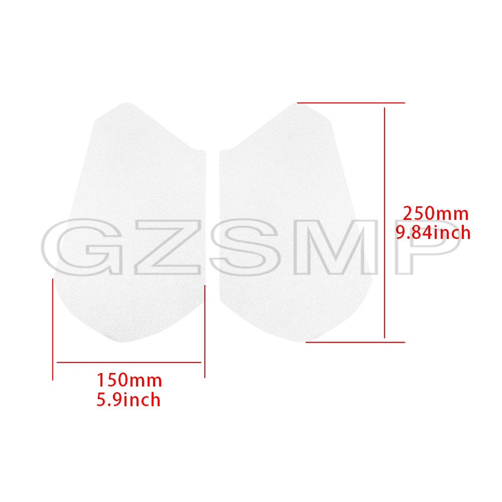 fit For Honda CBR 600 RR 2013-2018 Motorcycle Anti slip Tank Traction Pad sticker Side Knee Grip Protector Decals