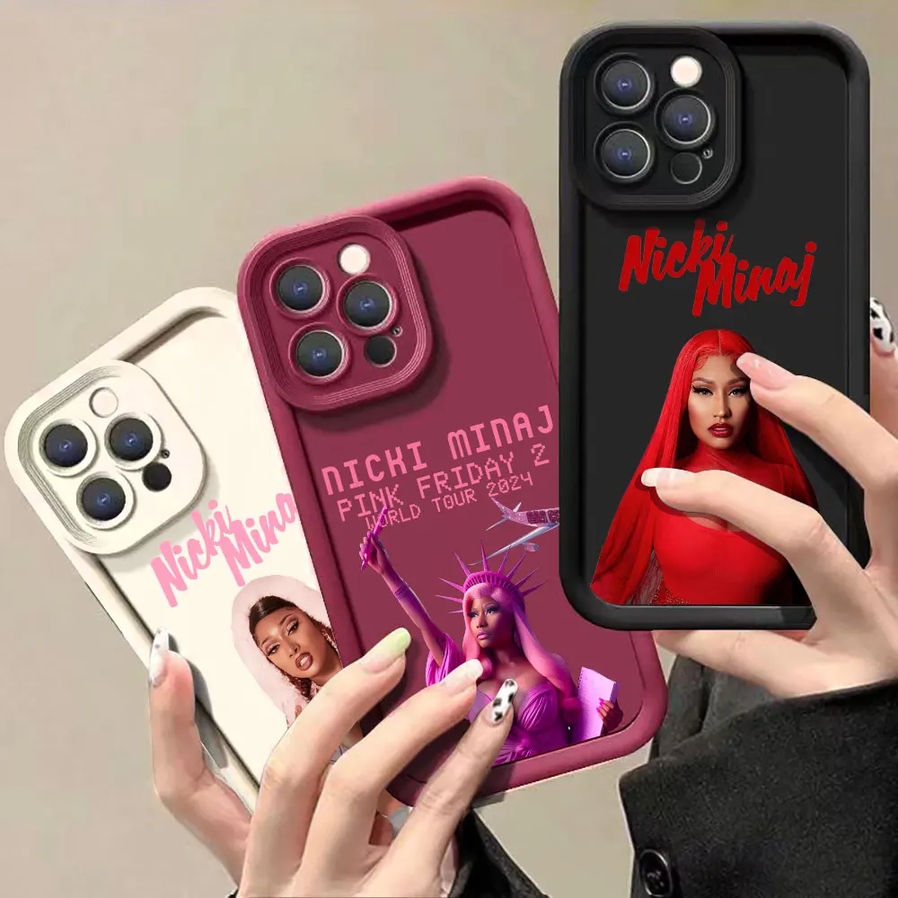 Nicki Minaj Rapper Pink Friday 2 Phone Case For VIVO V30 V30E V29 V27 V27E V25 V25E V23 V23E V20 X100 X90 X80 PRO Liquid Cover