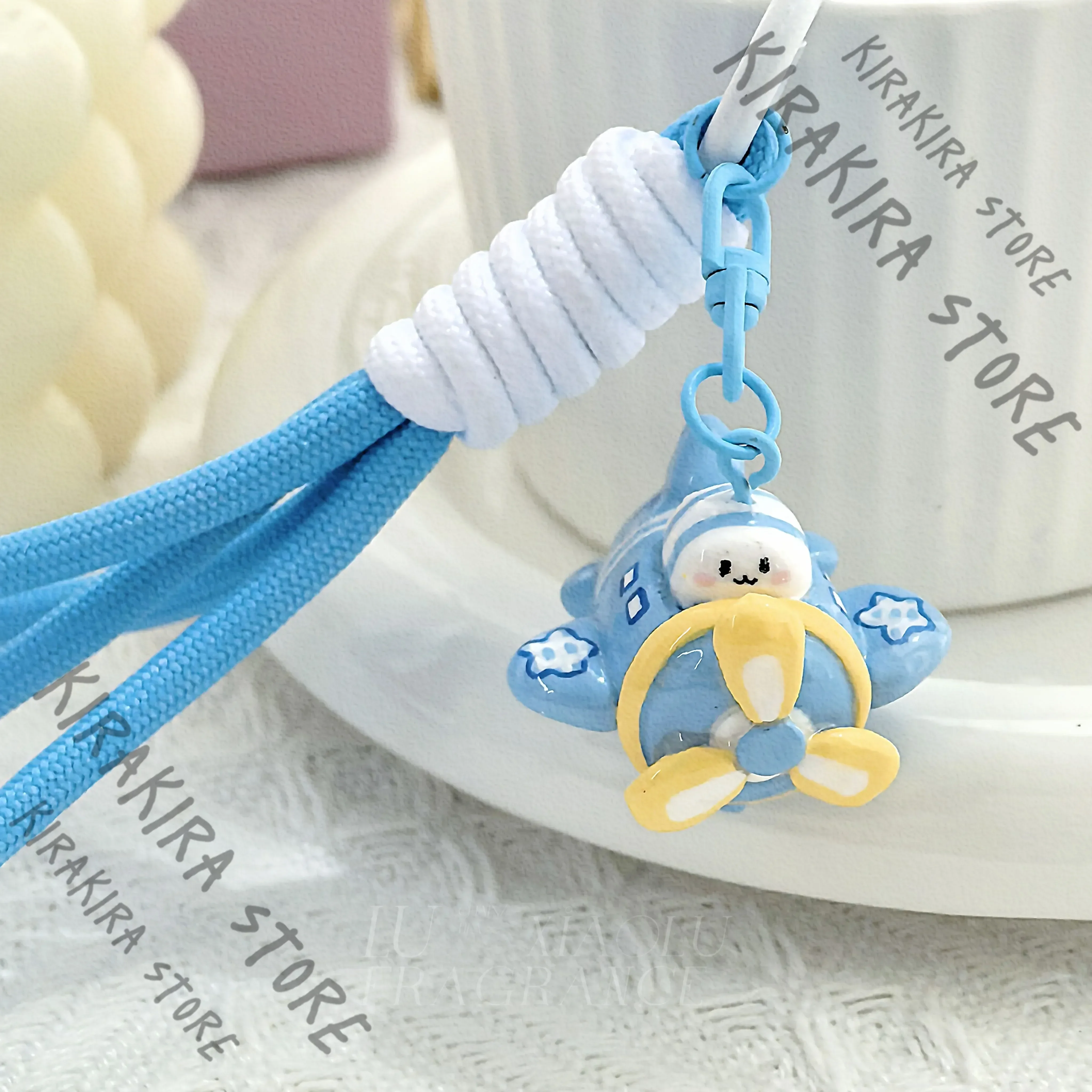 

Love and Deepspace Caleb Aircraft Shaped Bag Keychain Anime Bags Pendants Collect Xia Yizhou Ornaments Hanging Drop Phone Strap