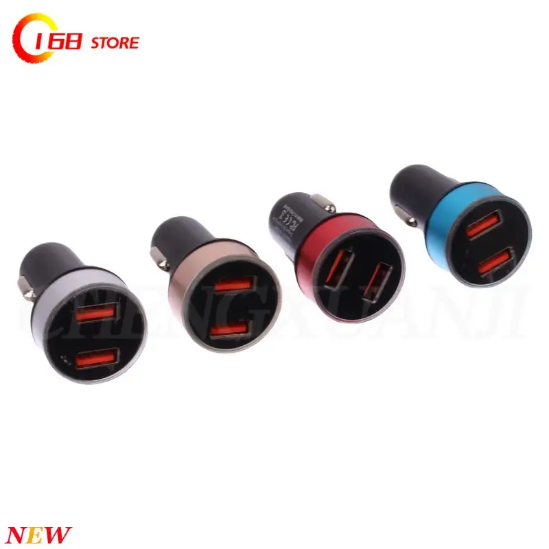 

Универсальный 12 В-24 В быстрый двойной USB автомобильное зарядное устройство адаптер светодиодный дисплей Высокое качество прикуриватель ABS автомобильное зарядное устройство для телефона