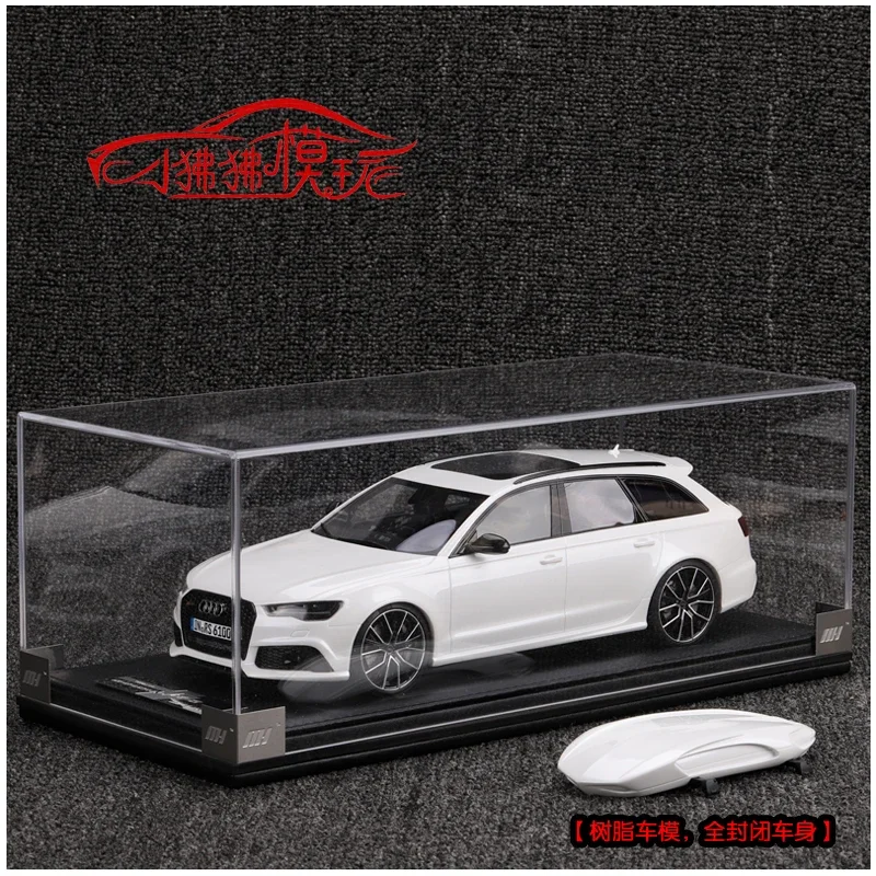 1:18 Audi RS6 station wagon C7 resin simulation car model AVANT,Resin static car fashion play model, adult collection pieces.