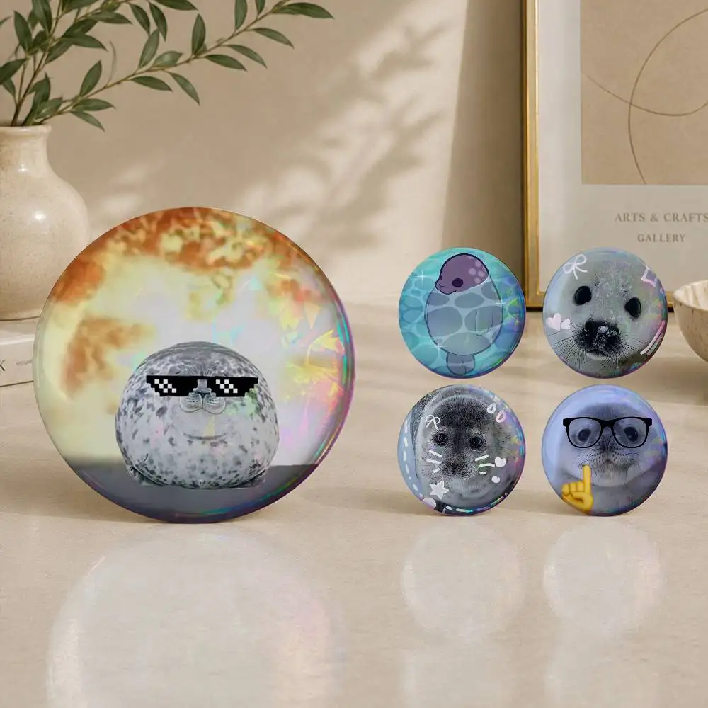 Seal Sea Cute Brooches Cartoon Badge Pins Backpack Hat Accessories Friend Gift