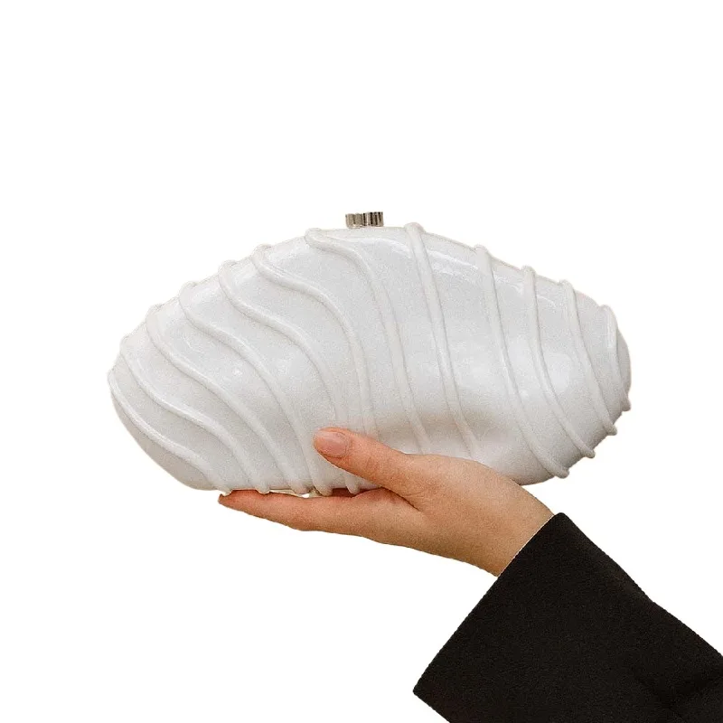 

Белая сумка через плечо, акриловый клатч, вечерние женские сумки через плечо, роскошные брендовые женские мини-сумки, женский вечерний кошелек, пляжный