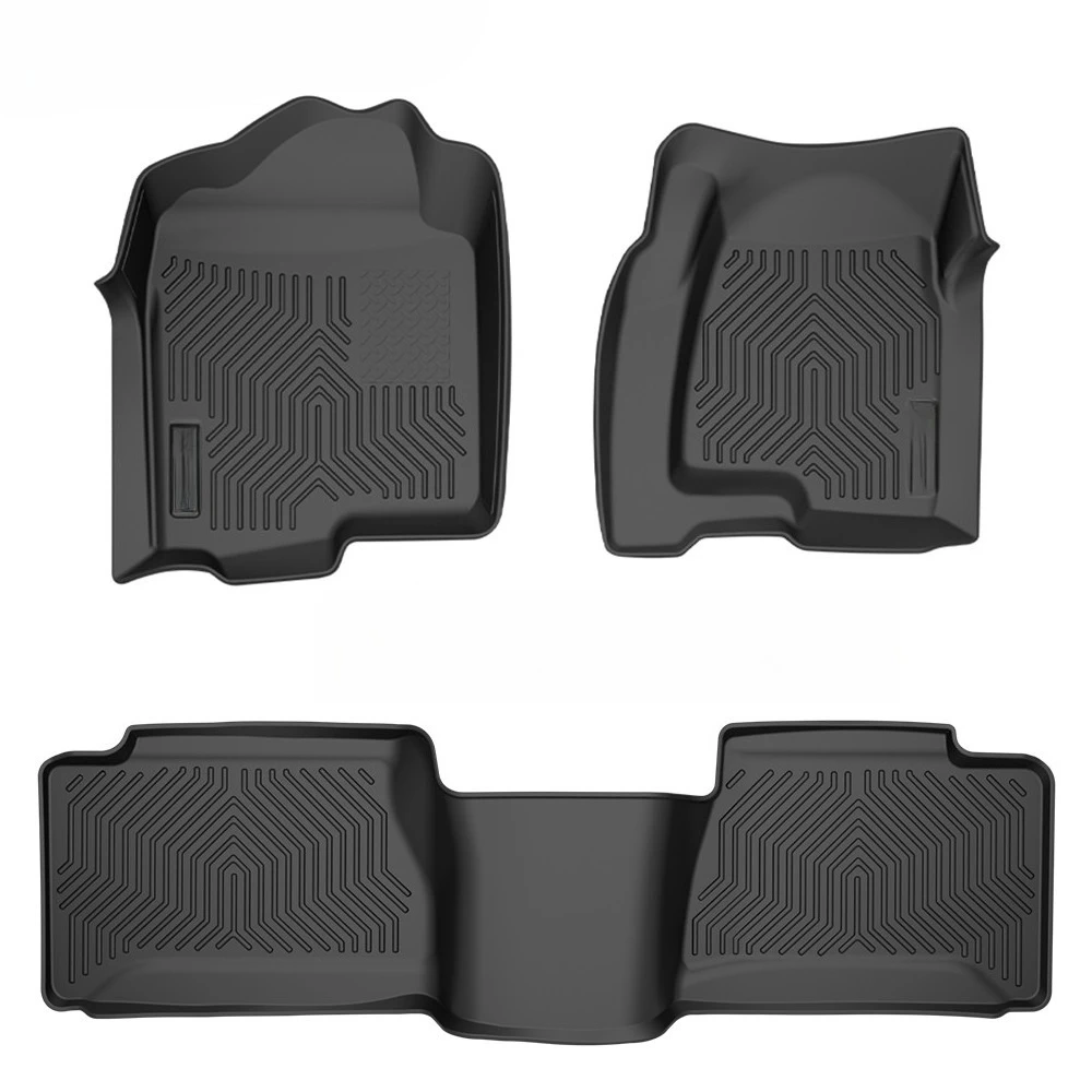 

Fit For 99-06 Chevy Silverado GMC Sierra Extended Cab TPE Floor Mats Front Rear