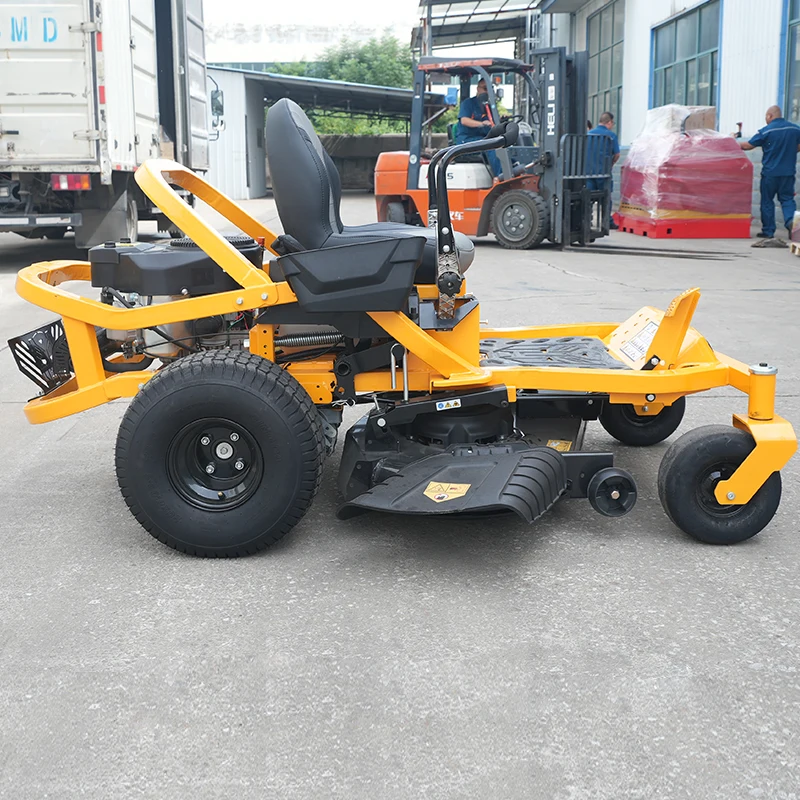 جزازة العشب المخصصة للتحكم عن بعد صفر ركوب جزازة العشب مع محرك جرار العشب الثقيلة للبيع