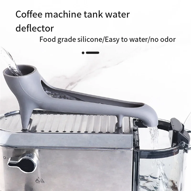 

KEOL-Long Water Funnel Water Tank Funnel Espresso Machine Water Tank Funnel Espresso Water Tank Funnel For Home Cafe