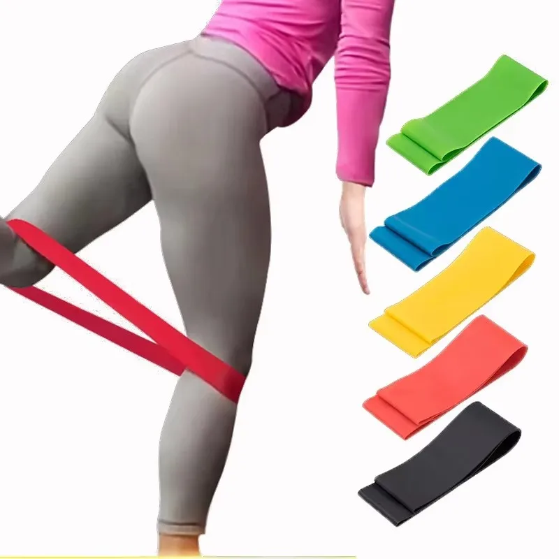 1/2/3/4/5pcs Resistance Bands Set Elastic Tubes For Home Gym Yoga Pilates Strength Training Portable Fitness Equipment Men Women