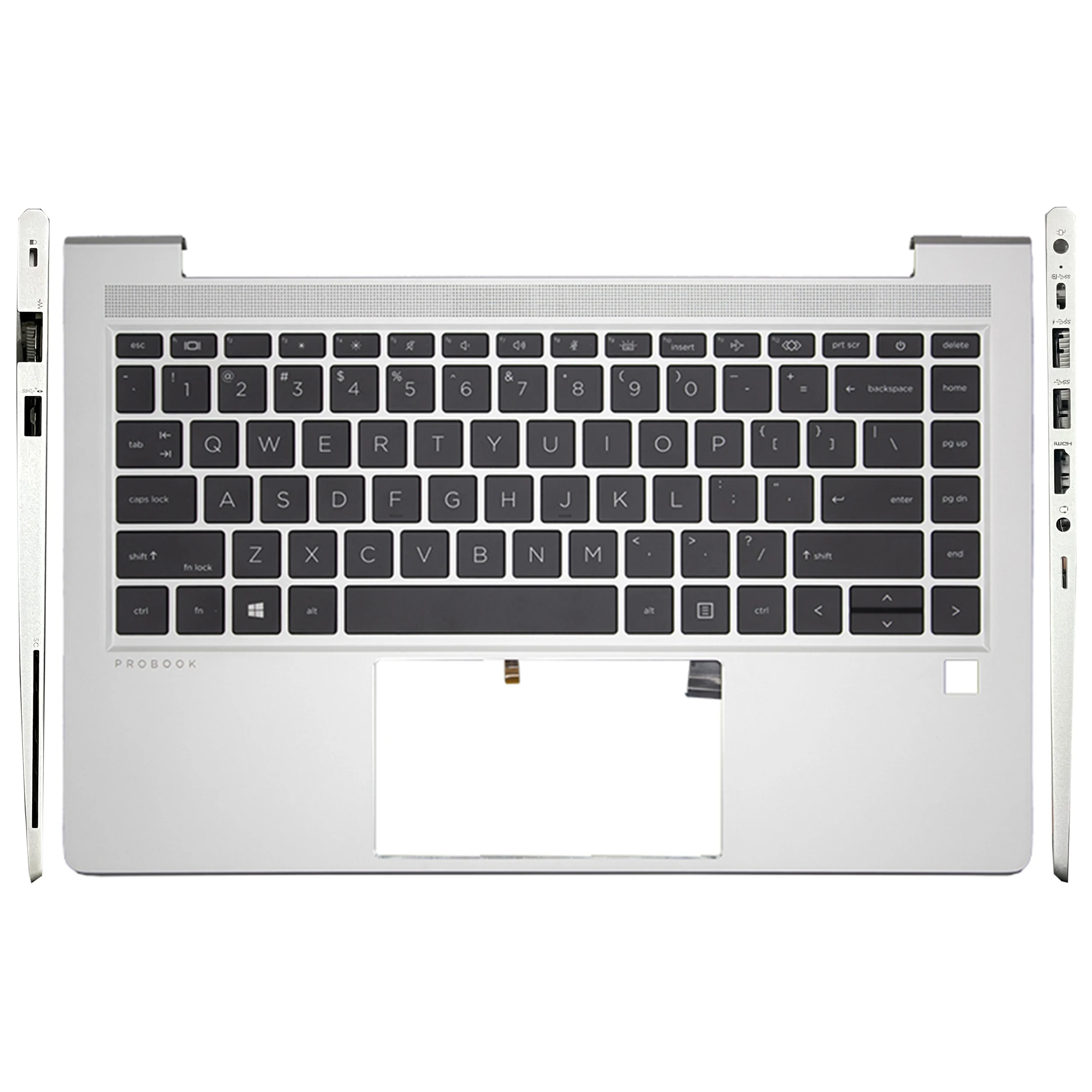 New US Keyboard For HP Elitebook 630 G8 G9 640 650 G8 G9 G10 Laptop Palmrest Upper Top Case with Backlight Keyboard Replacement