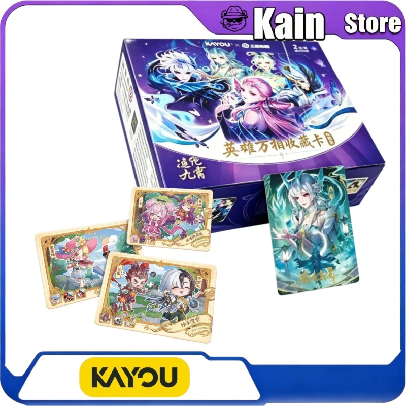 KAYOU Honor Of Kings Character Art Collectible Cards Shadow Series Wave 1 Foil Print Hobby Paper Pack For Game Hobbyists