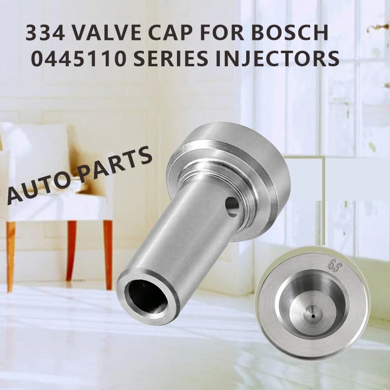 Valve Component 334 Valve Cap Determines Injectors Opening/Closing Timing Suitable For Bosch 0445110 Series Injectors XH2424