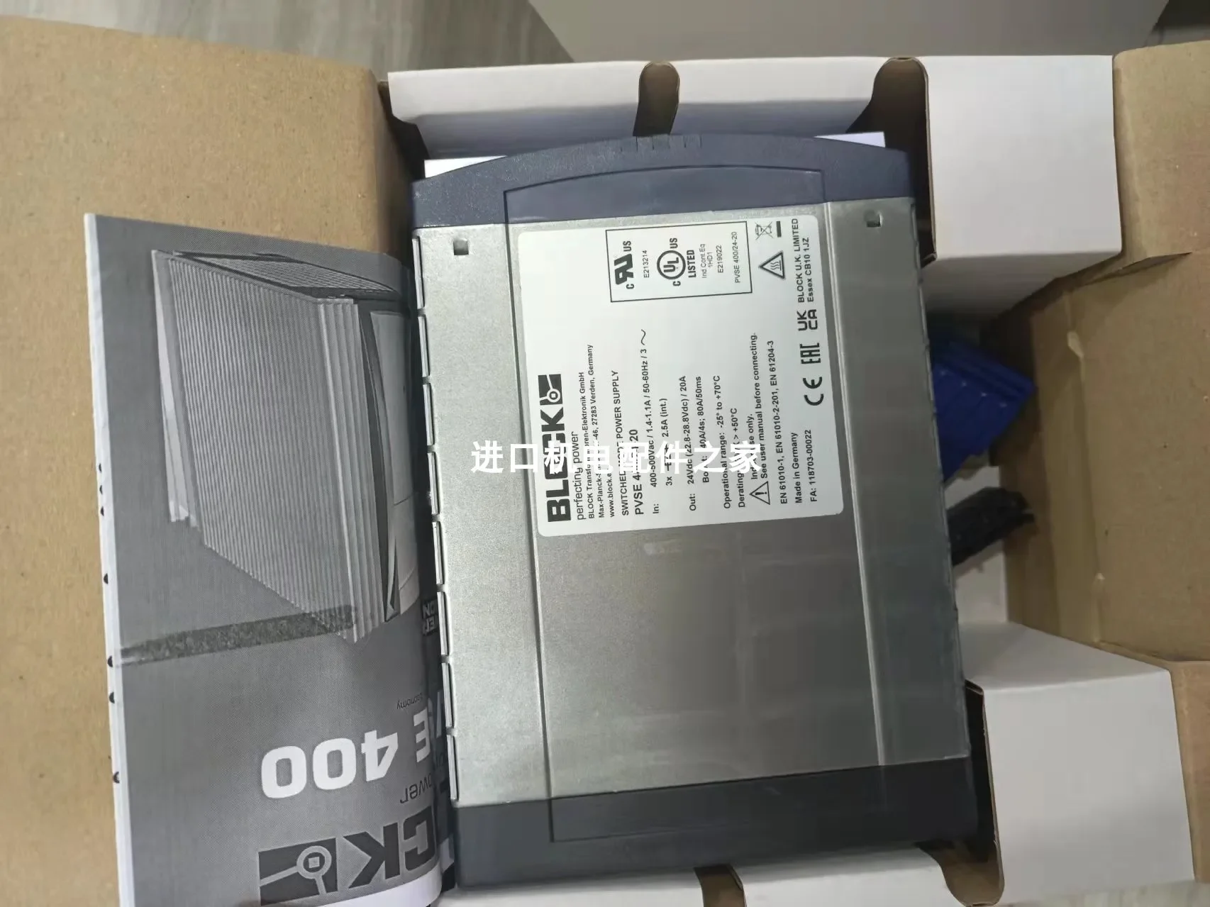 

Block PC-0224-050-2 Power Block PM-0724-400-2 Electronic Circuit Breaker