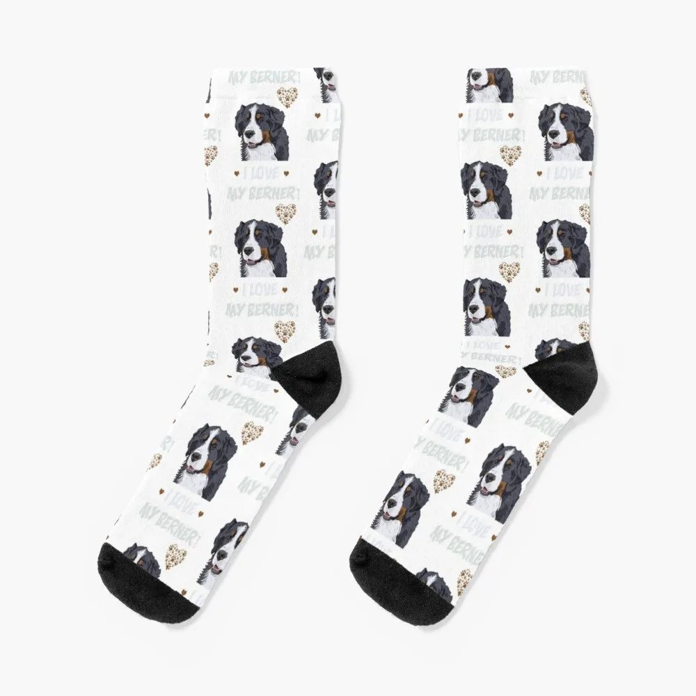 

I love My Bernese Mountain Dog! Especially for Berner Dog Lovers! Socks