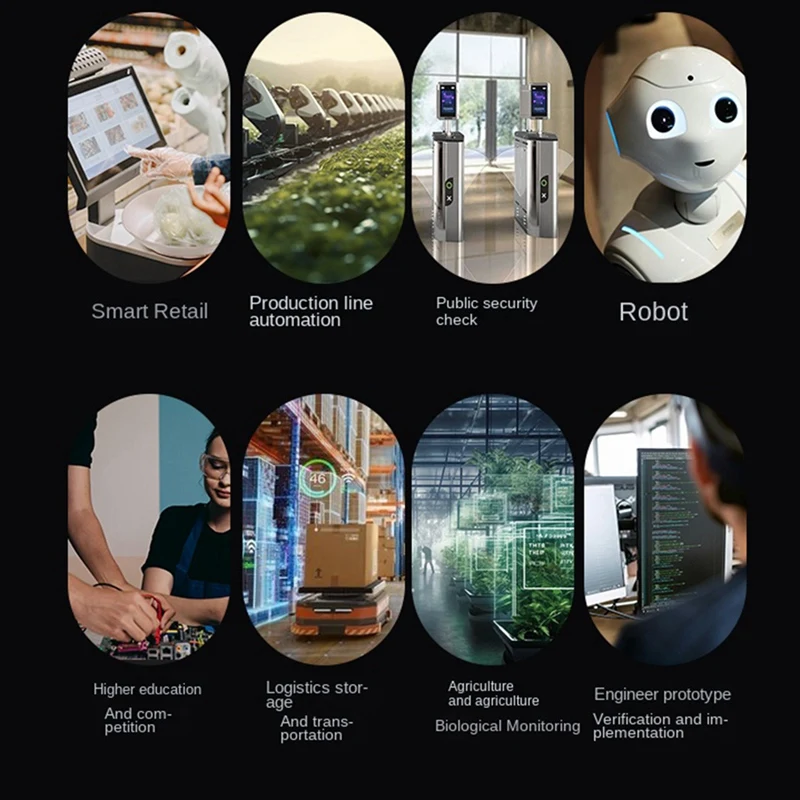 Maixcam NPU RISCV لوحة التطوير ، AI منفذ تسلسلي صوتي مرئي WiFi 6