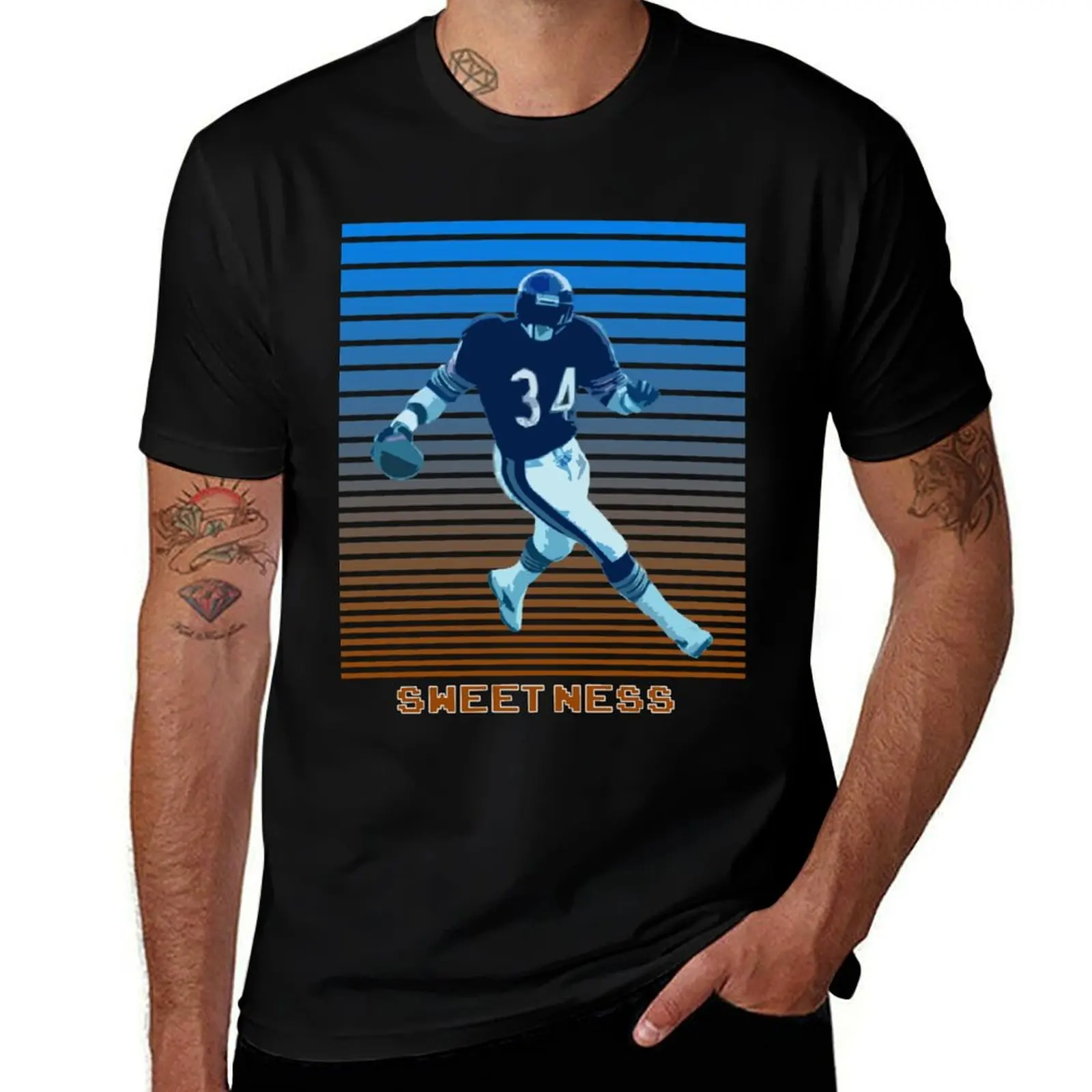 

Walter Payton Sweetness T-Shirt custom t-shirts anime stuff topping shirts men graphic