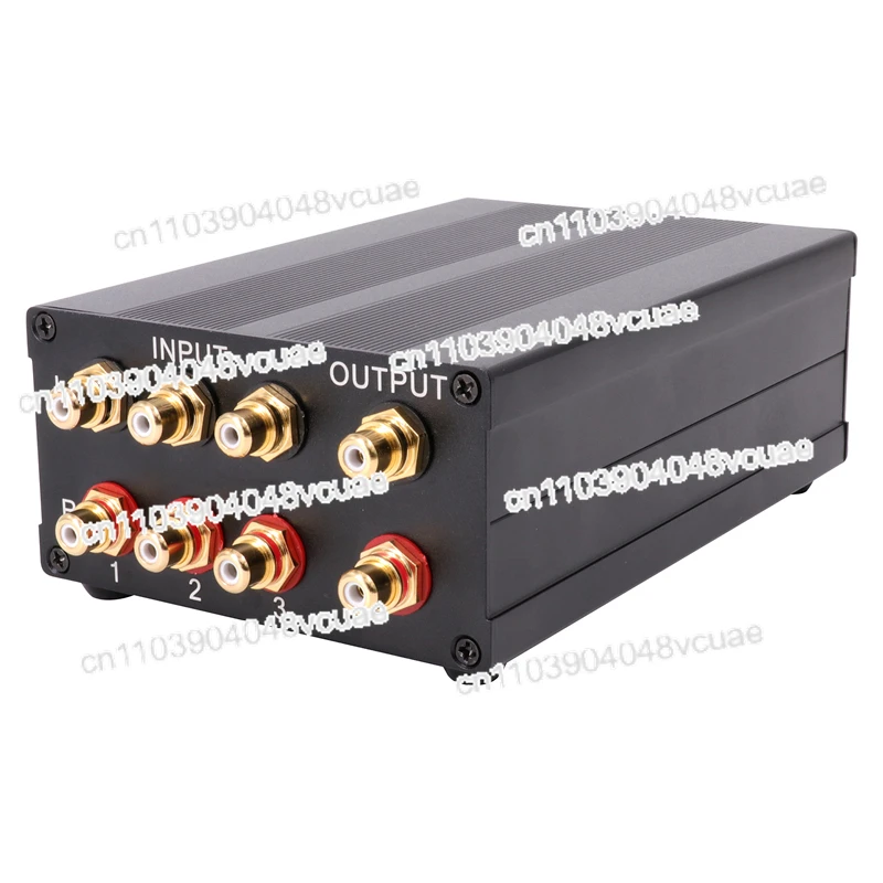 

Для переключателя EIZZ, полностью алюминиевый корпус, 3-ходовой вход, 1-позиционный выход, источники аудиосигнала RCA, селекторный переключатель замены