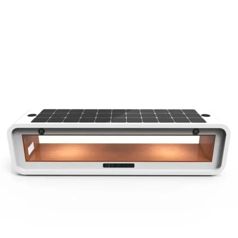 

Modern Design Smart Solar Bench Outdoor Wireless/USB Mobile Charging and Bluetooth Sound System