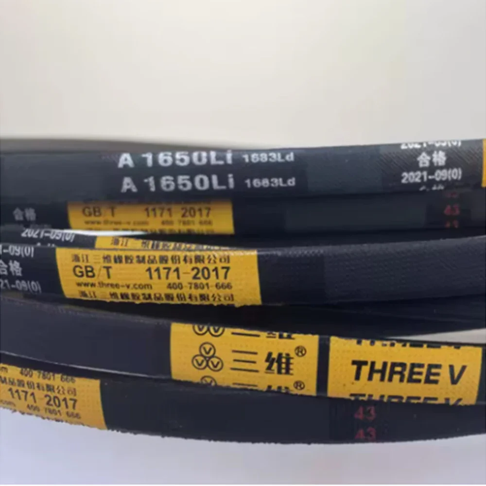 1Pcs A Section Triangle Belt V-Belt Mechanical Industrial Transmission Belt Metric Size A420/430/450/460/464/468/1200/1950mm
