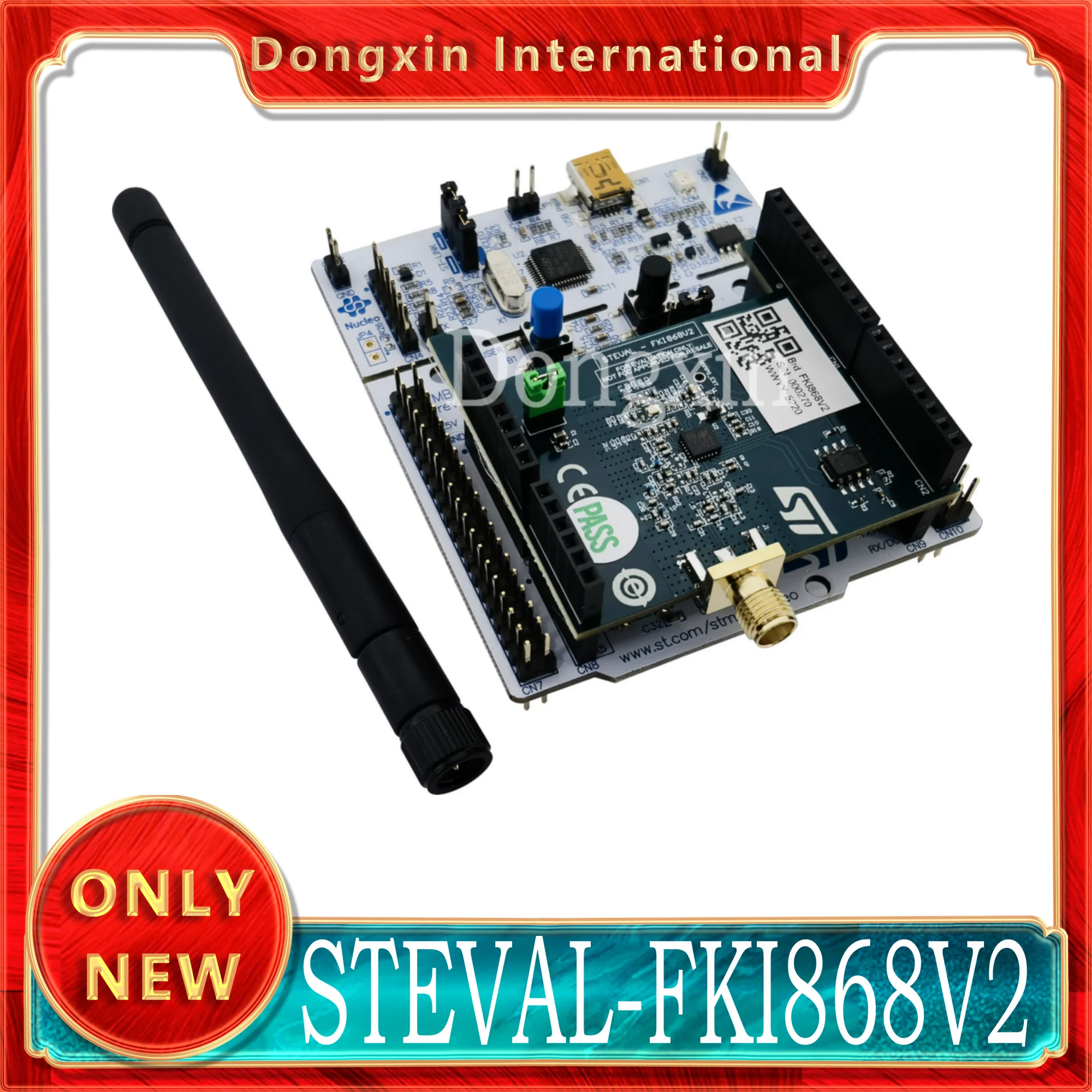 STEVAL-FKI868V2 S2-LP Sub-1GHz 860-940MHz transceiver development kit