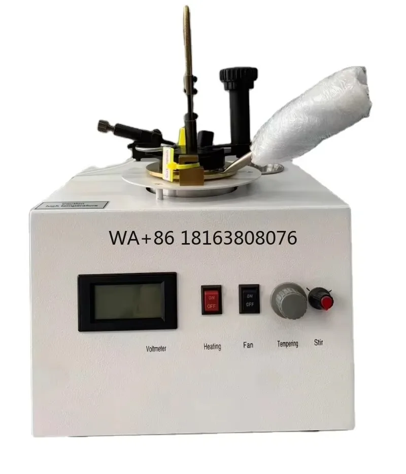 Factory Direct TAG Closed Cup Flash Point Analyzer ASTM D56 Compressor Cooling  Sensor Automatic Flash Point Test Equipment
