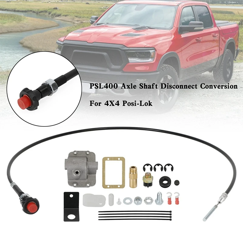 For Dodge Ram 1500 2500 3500 PSL400 Posi Lok Axle Disconnect Cable Operated Actuator