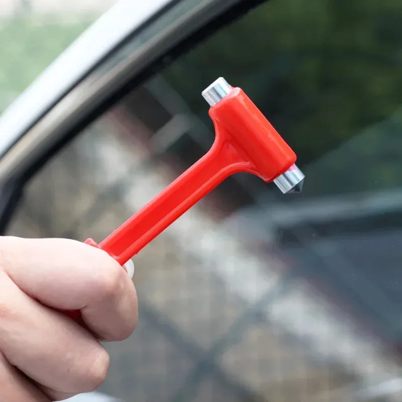 3 In 1 Car Safety Hammer Window Breaker Escape Emergency Universal Cars Buses Trucks Glass Breaking Seat Belt Cutter Tools view 6
