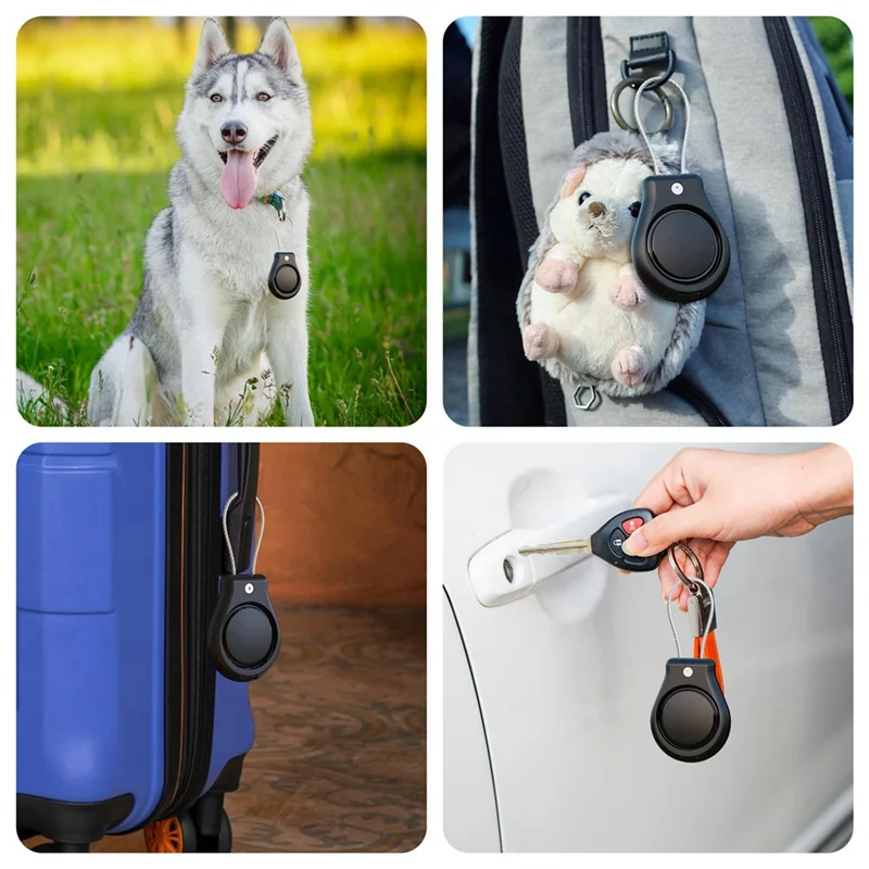 

Усовершенствованный держатель для ключей Airtag, водонепроницаемый, чехол с защитой от потери и держателем кабеля для Airtag, ключей, рюкзаков, домашних животных