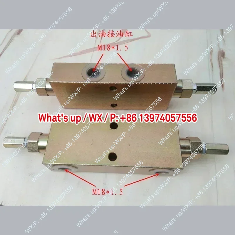 

Гидравлический двухходовой балансировочный клапан 25160 25220A B для цилиндров, гидрораспределитель для строительных кранов, клапан для гидромотора цилиндра