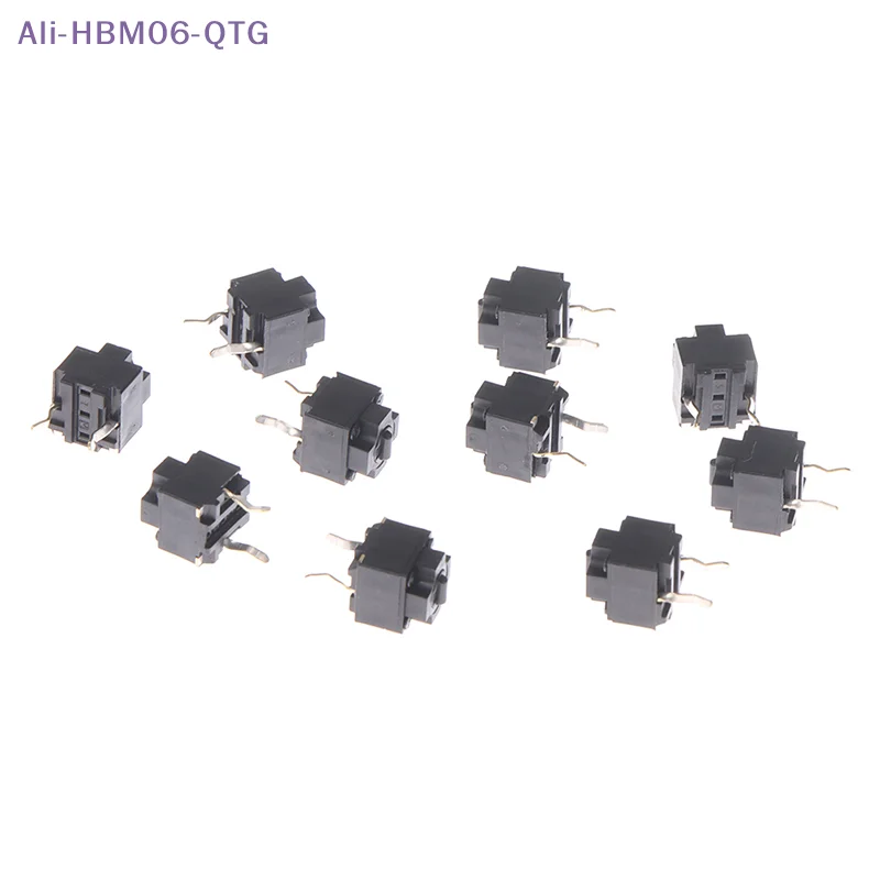[New] NEW 10Pcs Mouse Square Micro Switch Button EVQP0E07K For IE3.0 Roller IO1.1