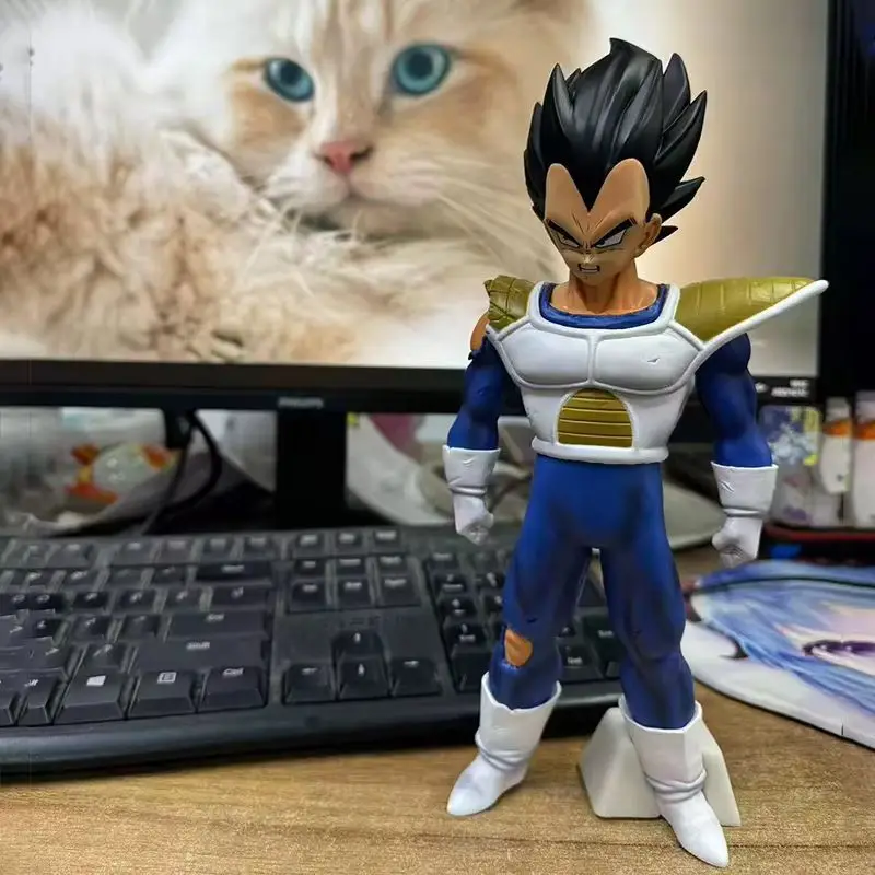 

23cm/9.06inch Anime Dragon Ball Z Vegeta Figure Super Saiyan Vegeta Action Figures Pvc Statue Collection Model Toys Gifts
