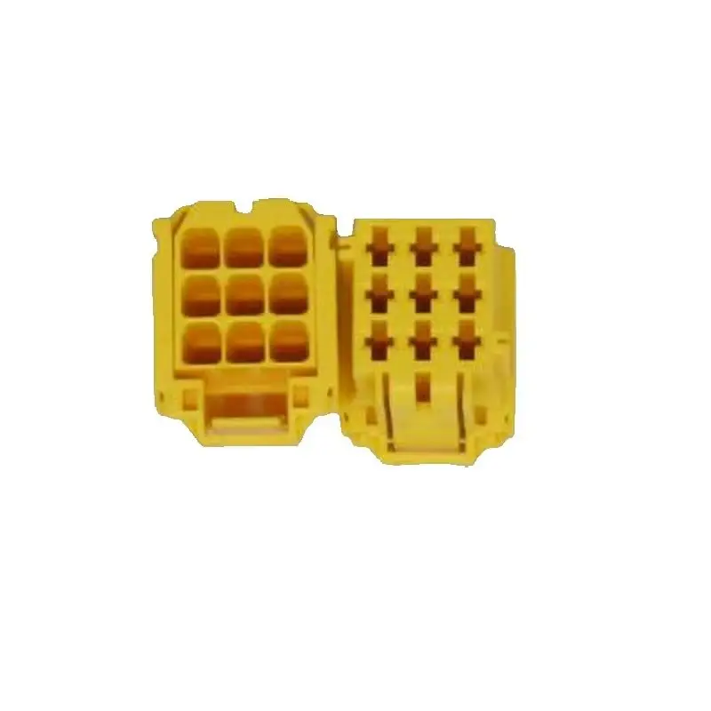 

10PCS Original Car connector 8-968971-1 9P yellow rubber shell