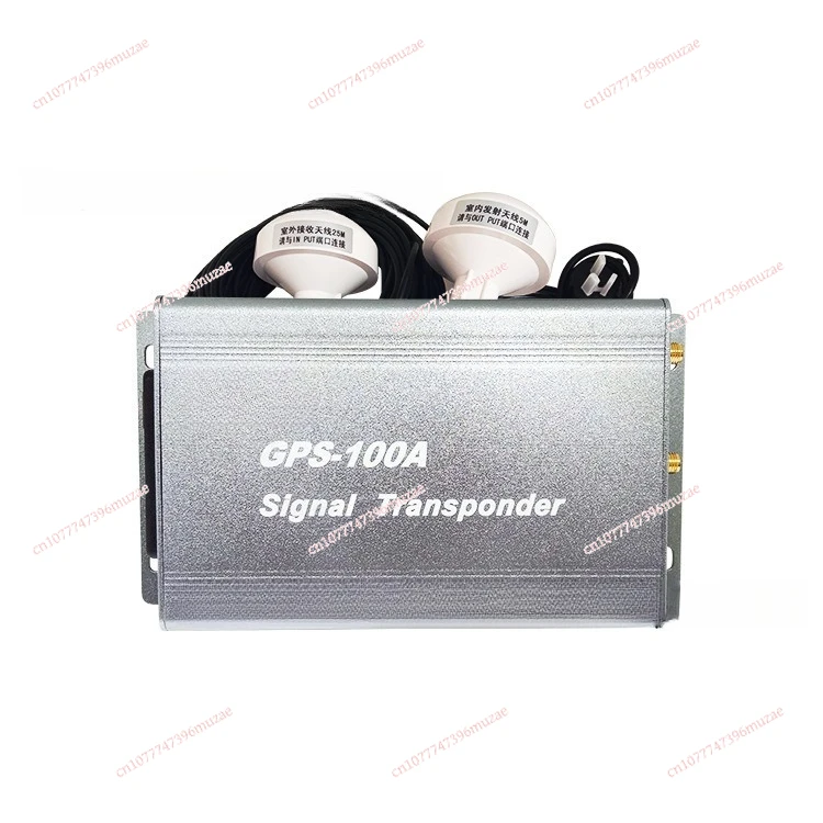 

GPS-100A GPS Signal Repeater GPS Signal Booster Signal Transponder (with Mushroom-shaped TX Antenna)