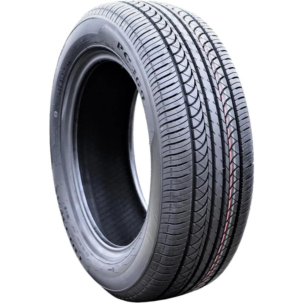 Car Tire Set of 4 All-Season Passenger Car Performance Radial Tires-225/55R18 225/55/18 225/55-18 98V Load Range SL 4-Ply BSW