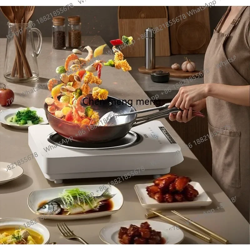 E132 Induction cooker Smart household high-firepower cooking hot pot multi-functional integrated high-power battery cooker