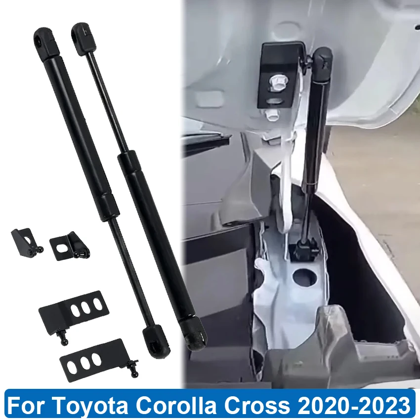 

For Toyota Corolla Cross 2020 2021 2022 2023 Front Hood Bonnet Gas Spring Strut Shock Hydraulic Rod Lift Support Car Accessories