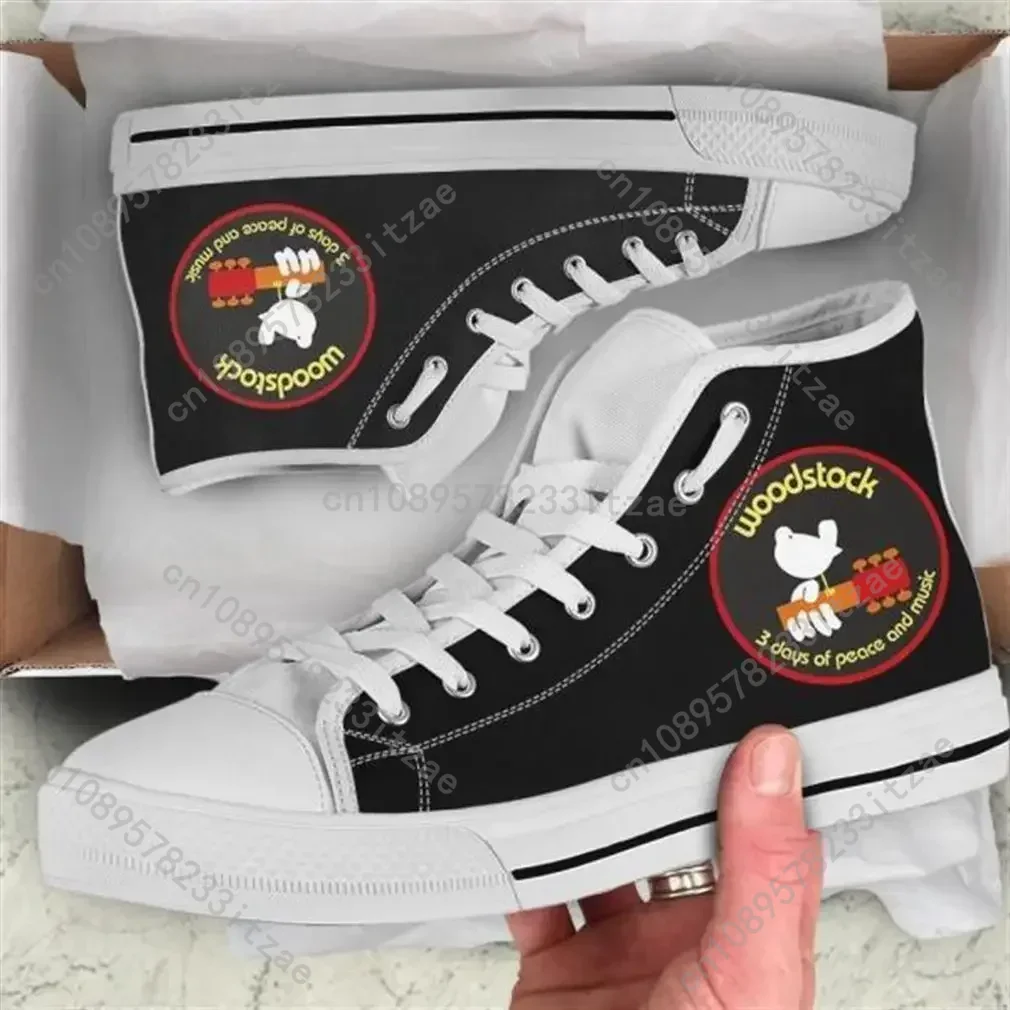 Hot Cool Fashion Pop Funny New Summer High Quality Sneakers Summer Casual Shoes Men Women Woodstock High Top Classic Board Shoes