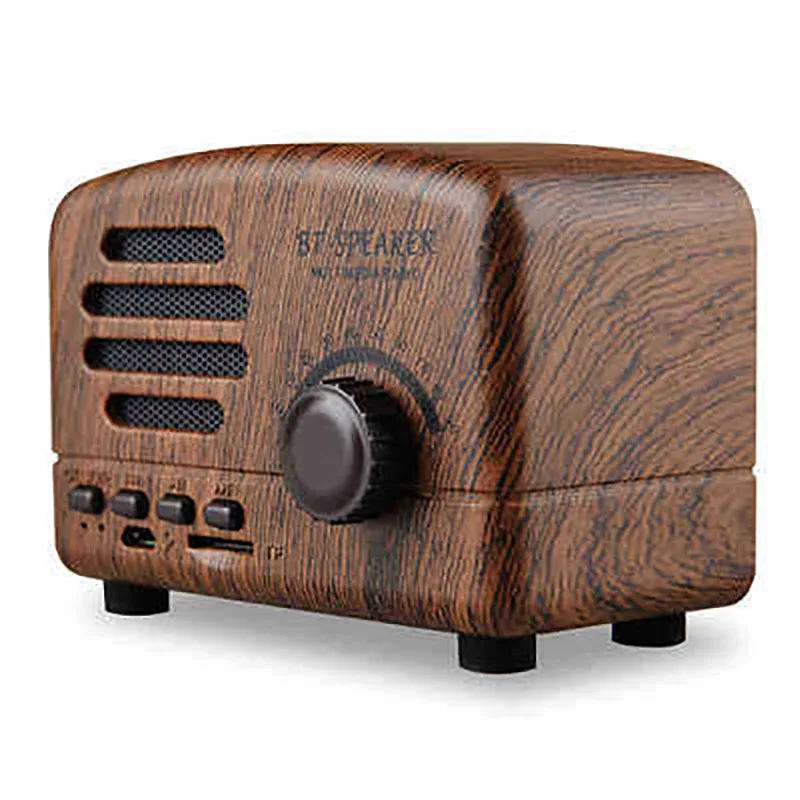 # Mini ลำโพงบลูทูธวิทยุ Retro Sound กล่องเครื่องเล่นเพลงไร้สายแบบพกพาไร้สายแบบพกพาฟรีคลาสสิกลำโพงสน...