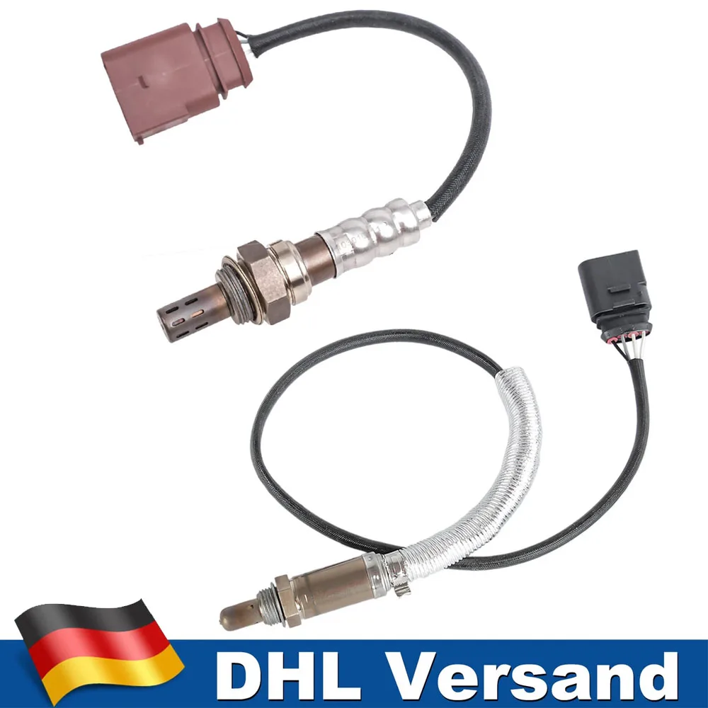 2 Stück Auto O2-Sauerstoffsensor Vorne Hinten Upstream Downstream OZA532-V4 OZA708-EE1 OZA864-EE9 Für 1.2 40/44 KW Fabia 1 2 Polo 9N Ibiza 3 Katalysator Lambdasonde Auto-Zubehör