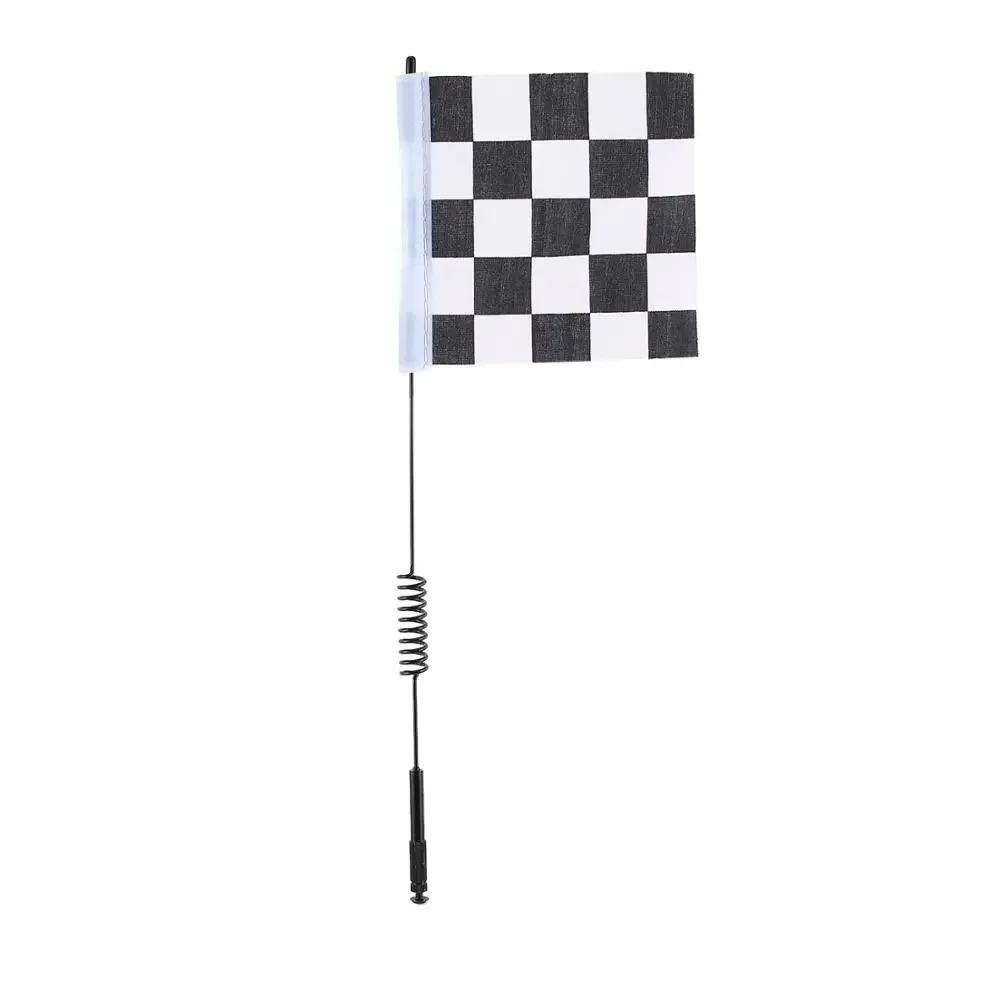 2pcs NEEBRC 1/10 Car 290mm Decoration Metal Antenna Flag for RC Crawler Traxxas HSP Redcat RC4WD Tamiya Axial SCX10 D90 HPI Toy