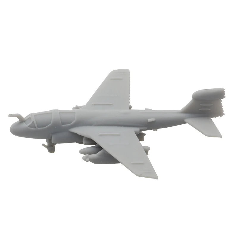 5PCS EA-6b Prowler Electronic Warfare Aircraft Length 26mm/45.5mm/52mm Electric Fighter Aeroplane for DIY Hobby Toys Display