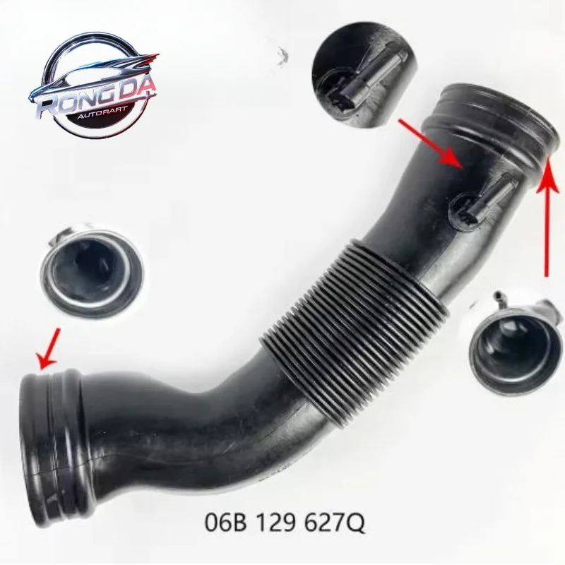 06B129627Q Brand New Auto Parts Air Filter Intake Hose For VW Passat B5.5 2.0 Spuerb OEM 06B 129 627Q