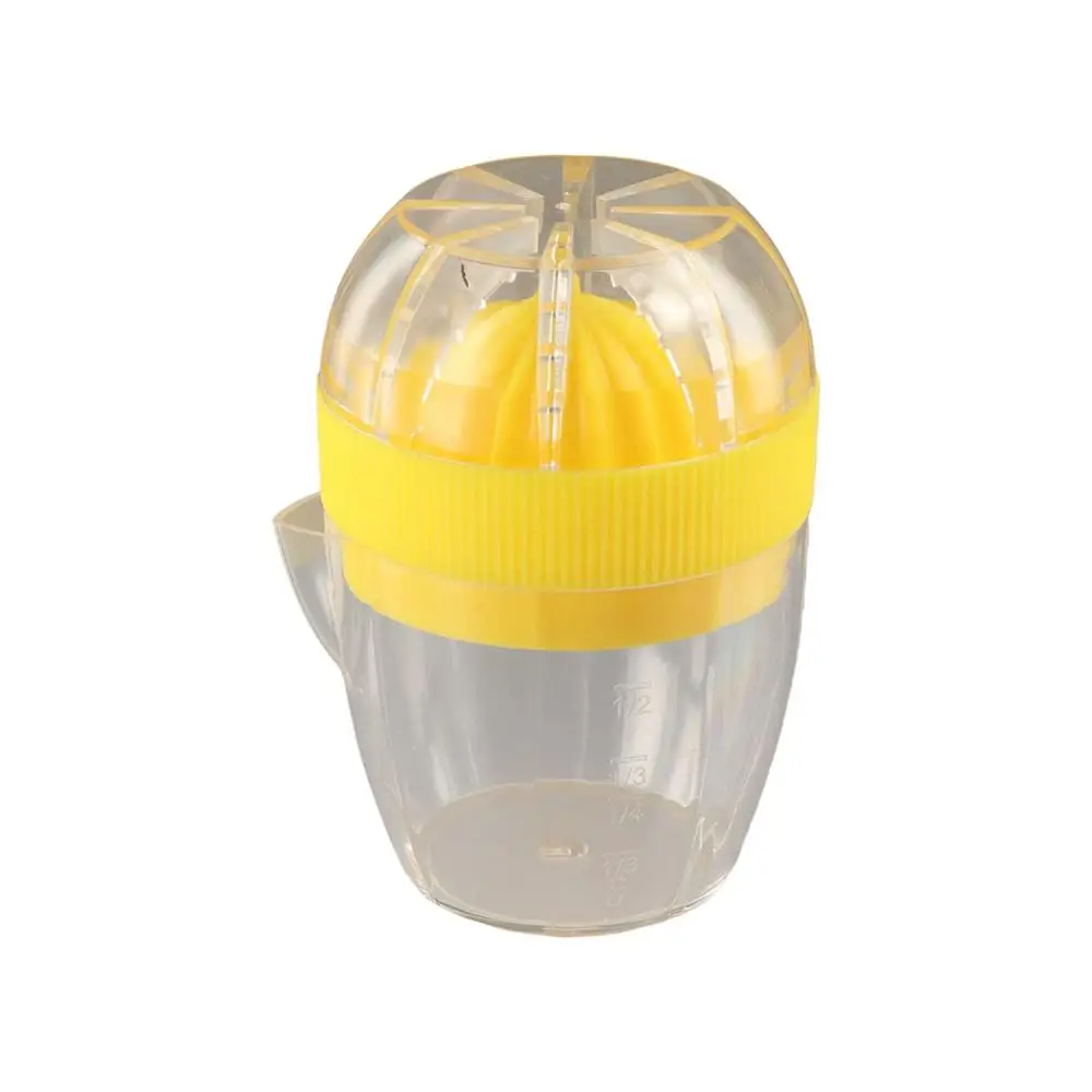 

Kitchen Accessories Plastic Juicing Cup Manual 125ml Lemon Squeezer Mini Yellow Orange Presser Tangerine