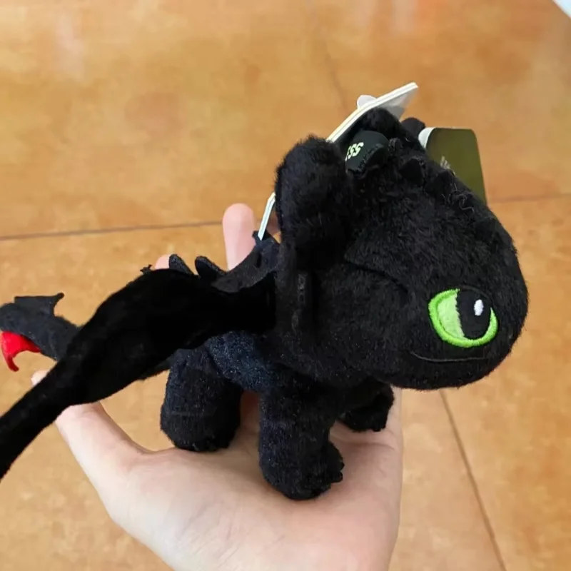 Potdemiel Dreamworks Dragons Light Fury Plush Keychain Soft Stuffed Bag Charm Cute Cartoon Pendant Sweet Couple Gift