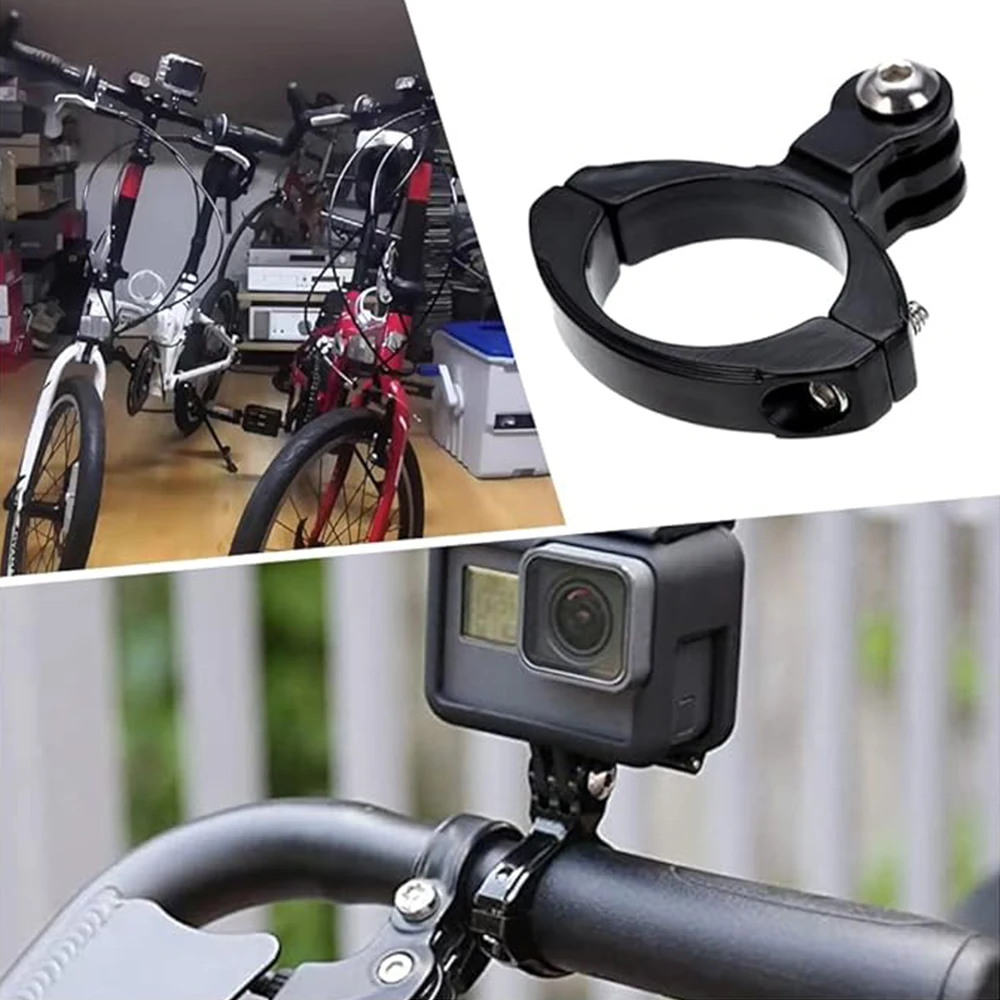 For GoPro Bike Handlebar Mount Aluminum Clamp For GoPro Hero 13 12 11 10 9 DJI Action 3 Insta360 X4 X3 Action Camera Accessories