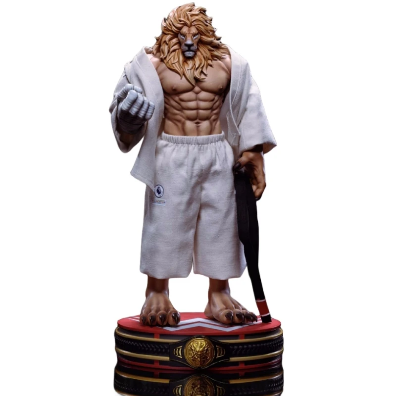 Pre Sale 37Cm Gk Sgs Studio Judo Lion Orc Anime Action Figure Limited Edition Statue Ornament Model Garage Kit Toys